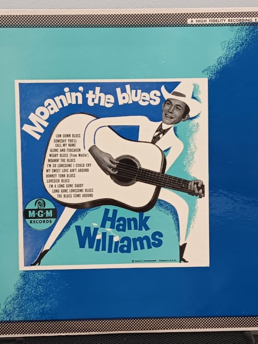 Hank Williams - Moanin' The Blues - Circa 1956